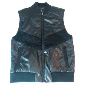 INC International Concepts Non-leather Sleeveless jacket